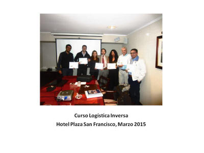 Curso Logística Inversa, Marzo 2015