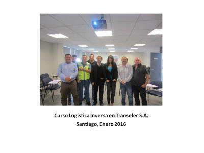 Curso Logística Inversa en Transelec S.A., Enero 2016